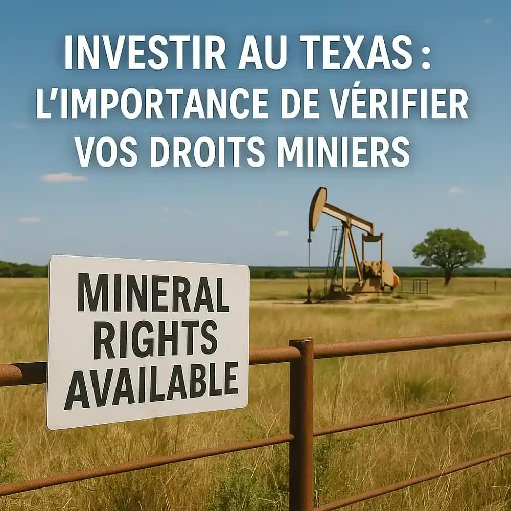 direitos de mineração Texas investir no Texas importância de verificar antes de comprar terras