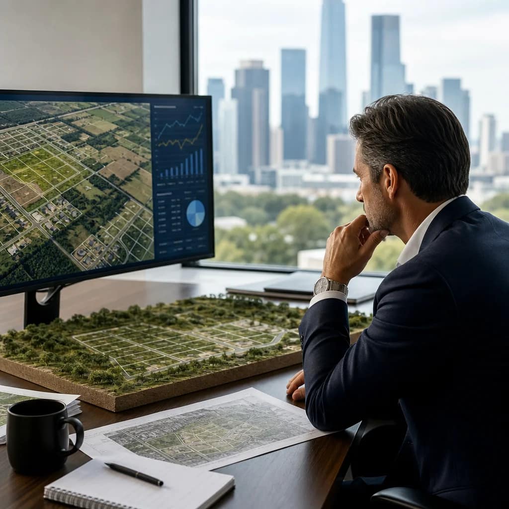 Investisseur HNWI comparant des plateformes de placement immobilier